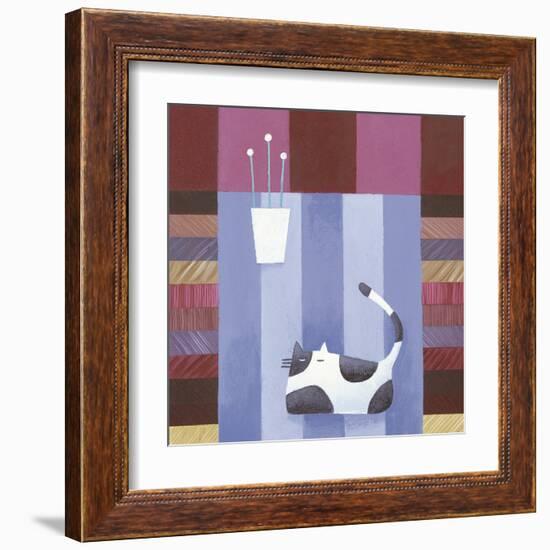 Purrfect World-Lisa Berkshire-Framed Giclee Print