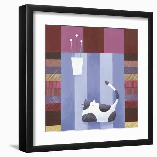 Purrfect World-Lisa Berkshire-Framed Giclee Print