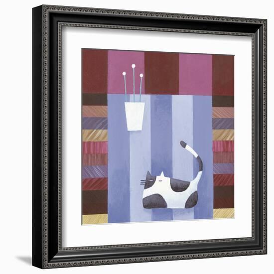 Purrfect World-Lisa Berkshire-Framed Giclee Print