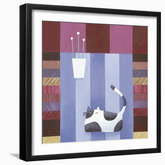 Purrfect World-Lisa Berkshire-Framed Giclee Print