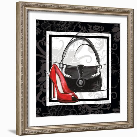 Purse and Shoe II-Gregory Gorham-Framed Art Print