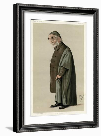 Pusey-Carlo Pellegrini-Framed Art Print