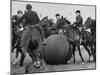Push Ball Game at the Annual Horse Show at the Hippodrome-null-Mounted Photographic Print