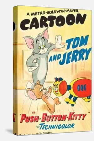 Tom and Jerry Stretched Canvas Prints Wall Art: Prints, Paintings & Posters Tom and Jerry Stretched Canvas Prints Wall Art: Prints, Paintings & Posters