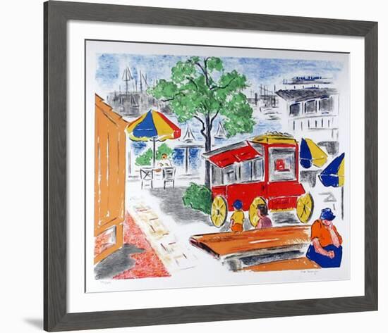 Push Cart-Pat Berger-Framed Limited Edition