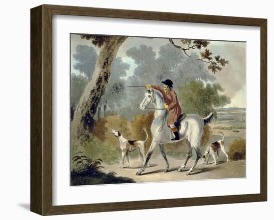 Push Him Tom Boy, from the Pytchley Hunt, Engraved by F. Jukes (1745-1812), 1790-Charles Lorraine Smith-Framed Giclee Print