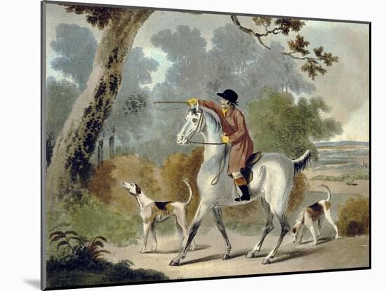 Push Him Tom Boy, from the Pytchley Hunt, Engraved by F. Jukes (1745-1812), 1790-Charles Lorraine Smith-Mounted Giclee Print