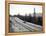 Pushcart with Railroad Crew, Circa 1915-Asahel Curtis-Framed Premier Image Canvas