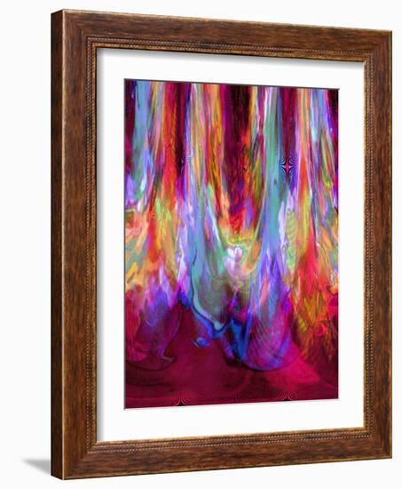 Pushing Color-Ruth Palmer 3-Framed Art Print