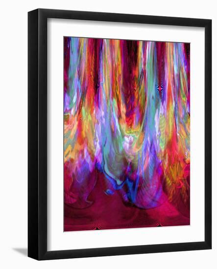 Pushing Color-Ruth Palmer 3-Framed Art Print