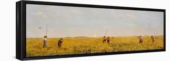 Pushing for Rail, 1874-Thomas Cowperthwait Eakins-Framed Premier Image Canvas
