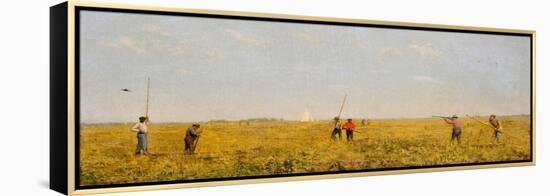 Pushing for Rail, 1874-Thomas Cowperthwait Eakins-Framed Premier Image Canvas