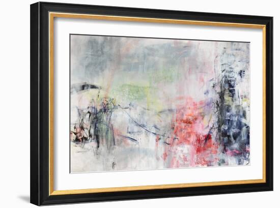 Pushing the Line-Jodi Maas-Framed Giclee Print