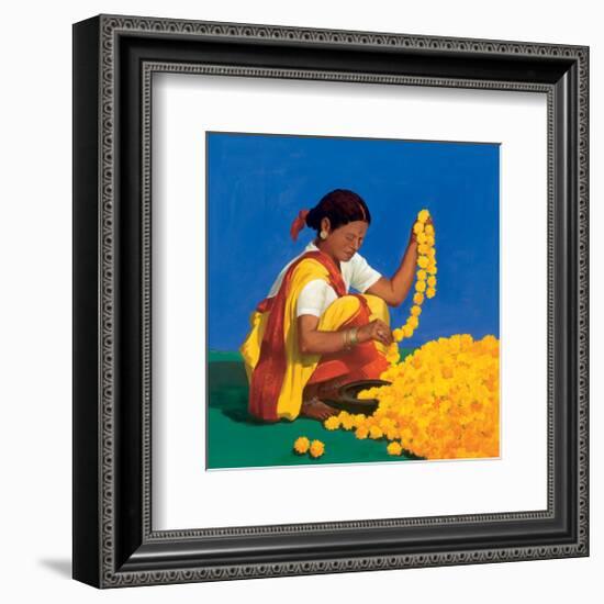 Pushkar India-Renate Holzner-Framed Premium Giclee Print