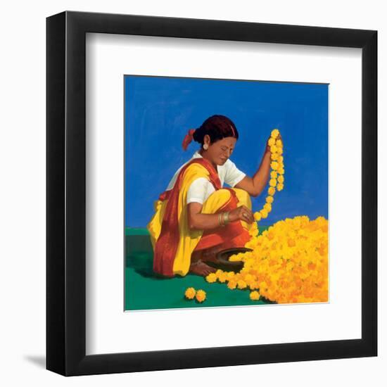 Pushkar India-Renate Holzner-Framed Premium Giclee Print