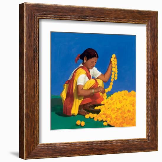 Pushkar India-Renate Holzner-Framed Art Print