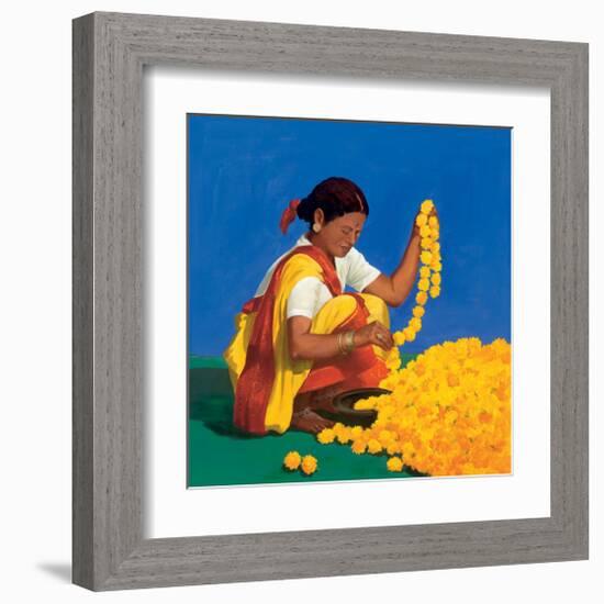 Pushkar India-Renate Holzner-Framed Art Print