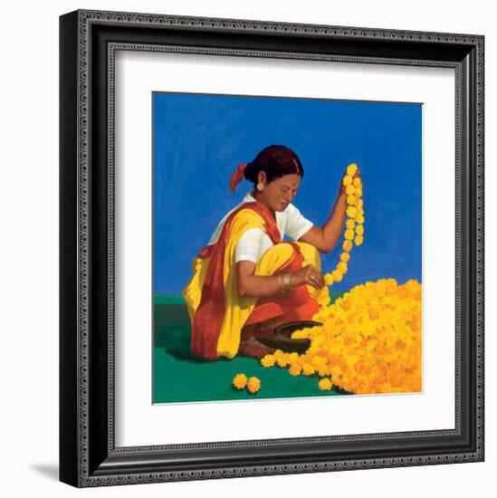 Pushkar India-Renate Holzner-Framed Art Print