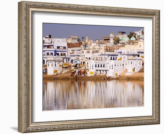 Pushkar Lake, Rajasthan, India, Asia-Ben Pipe-Framed Photographic Print