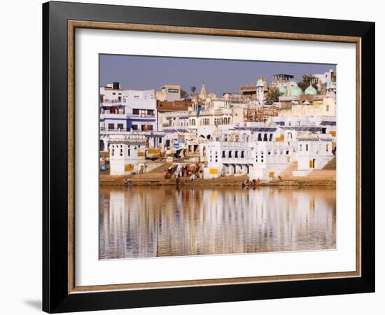 Pushkar Lake, Rajasthan, India, Asia-Ben Pipe-Framed Photographic Print