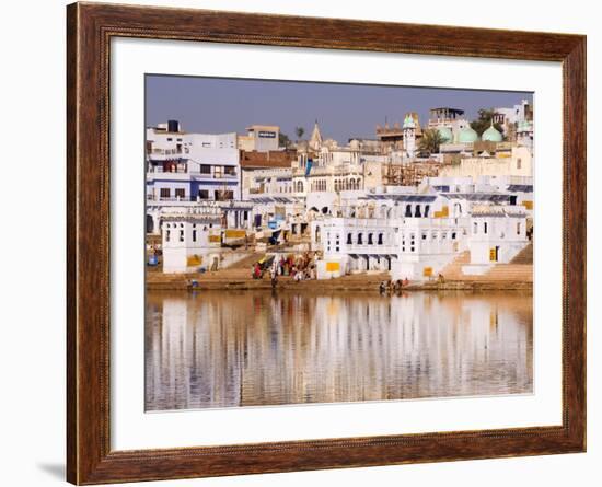 Pushkar Lake, Rajasthan, India, Asia-Ben Pipe-Framed Photographic Print