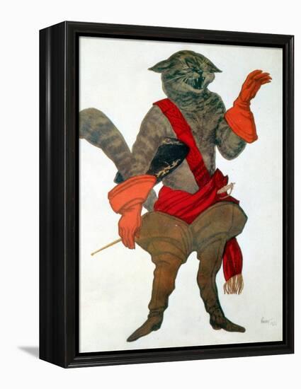 Puss in Boots, from Sleeping Beauty, 1921-Leon Bakst-Framed Premier Image Canvas