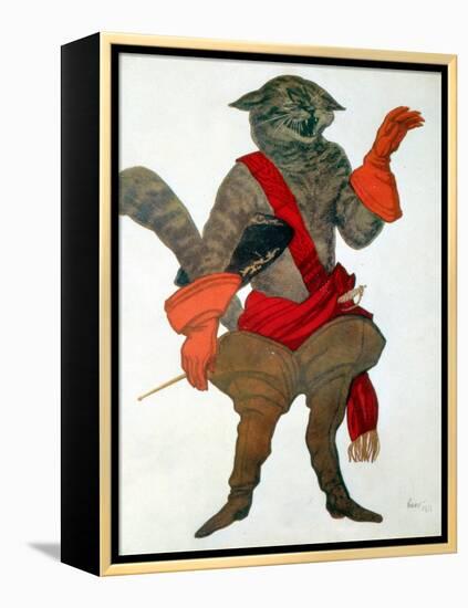 Puss in Boots, from Sleeping Beauty, 1921-Leon Bakst-Framed Premier Image Canvas