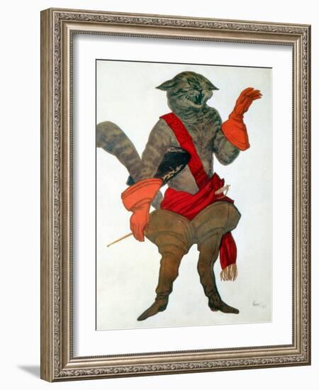 Puss in Boots, from Sleeping Beauty, 1921-Leon Bakst-Framed Giclee Print