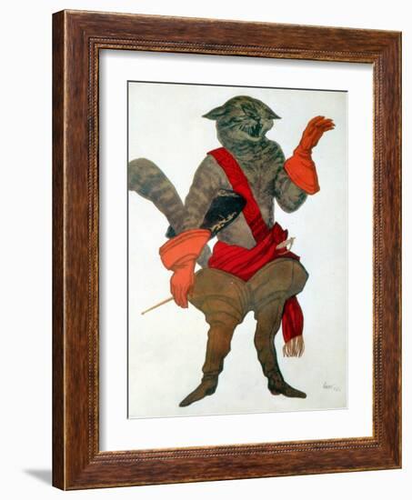 Puss in Boots, from Sleeping Beauty, 1921-Leon Bakst-Framed Giclee Print