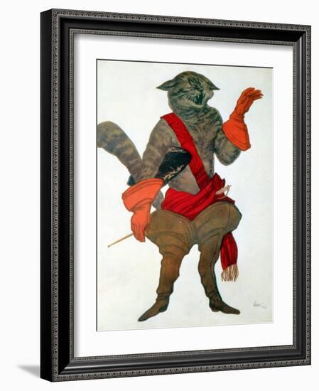 Puss in Boots, from Sleeping Beauty, 1921-Leon Bakst-Framed Giclee Print