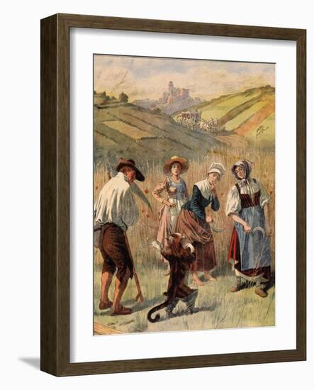 Puss in Boots-Frederic Theodore Lix-Framed Giclee Print