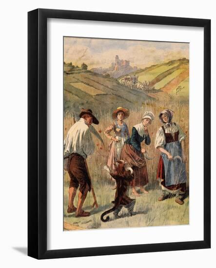 Puss in Boots-Frederic Theodore Lix-Framed Giclee Print