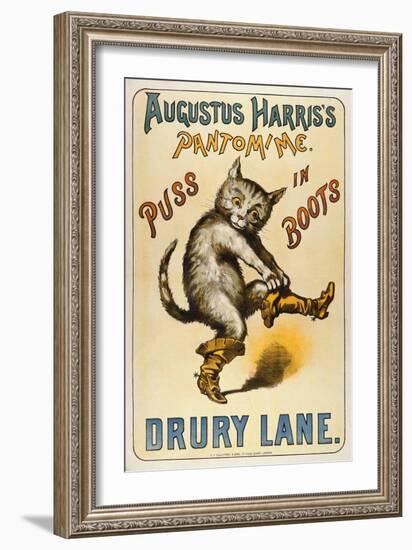 Puss in Boots-null-Framed Giclee Print