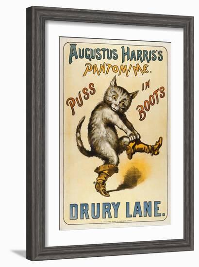 Puss in Boots-null-Framed Giclee Print