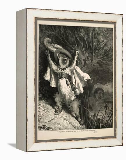 Puss in Boots-Gustave Doré-Framed Premier Image Canvas
