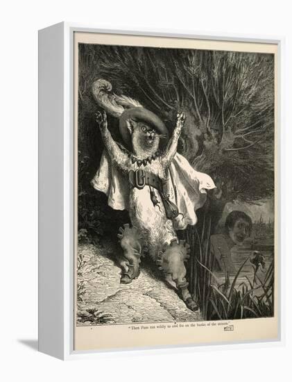 Puss in Boots-Gustave Doré-Framed Premier Image Canvas