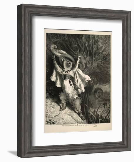 Puss in Boots-Gustave Doré-Framed Giclee Print