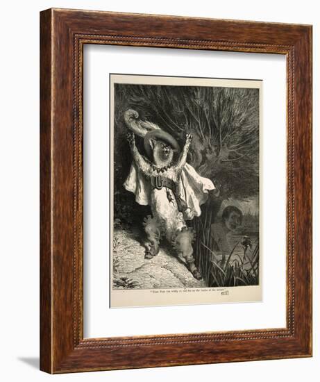 Puss in Boots-Gustave Doré-Framed Giclee Print