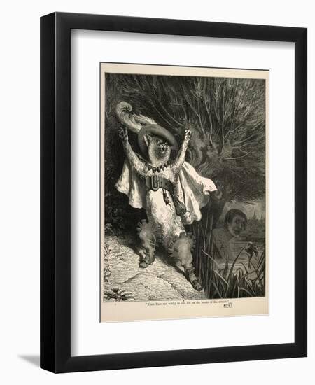 Puss in Boots-Gustave Doré-Framed Giclee Print