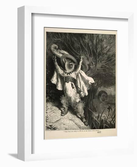 Puss in Boots-Gustave Doré-Framed Giclee Print