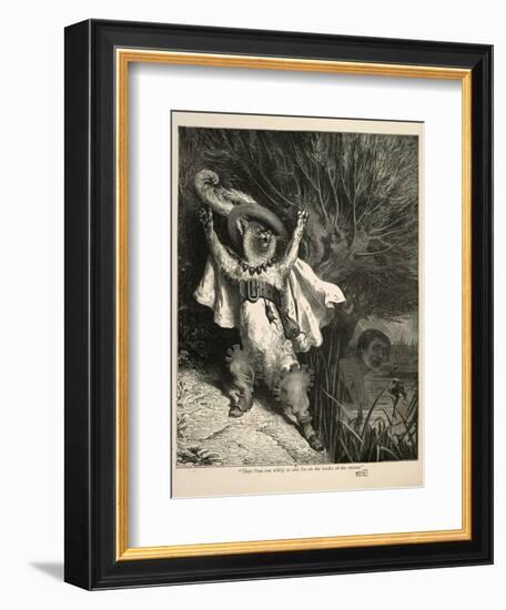 Puss in Boots-Gustave Doré-Framed Giclee Print