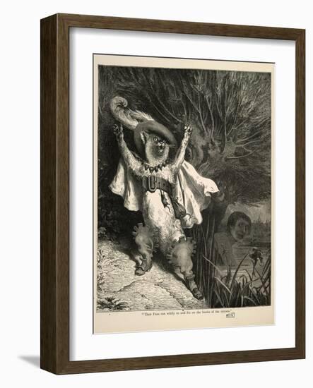 Puss in Boots-Gustave Doré-Framed Giclee Print