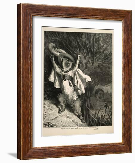 Puss in Boots-Gustave Doré-Framed Giclee Print