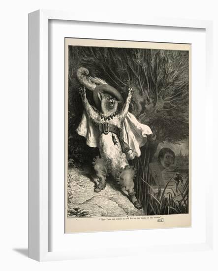 Puss in Boots-Gustave Doré-Framed Giclee Print