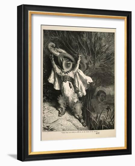 Puss in Boots-Gustave Doré-Framed Giclee Print