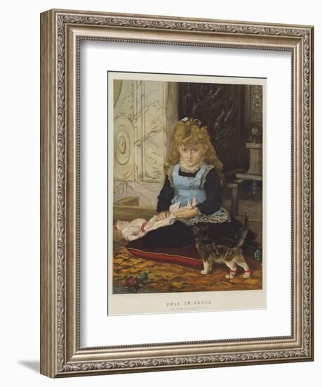 Puss in Boots-John Everett Millais-Framed Giclee Print