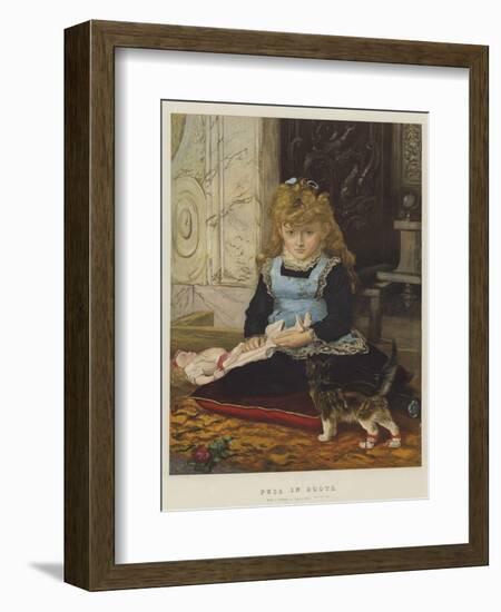 Puss in Boots-John Everett Millais-Framed Giclee Print