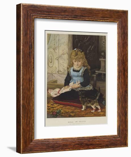 Puss in Boots-John Everett Millais-Framed Giclee Print