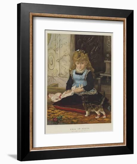 Puss in Boots-John Everett Millais-Framed Giclee Print