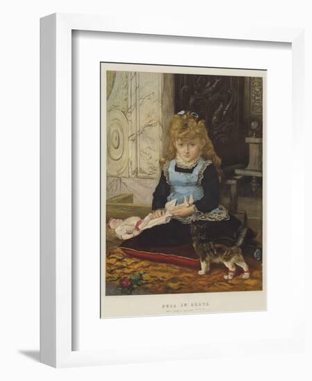 Puss in Boots-John Everett Millais-Framed Giclee Print